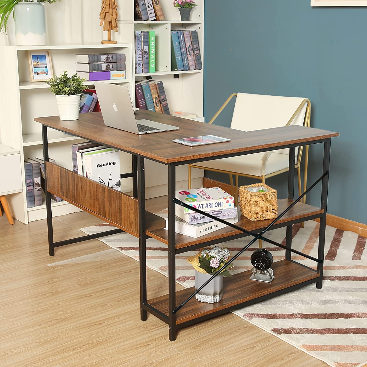 Compter Desk For home office Working L Shape Desk