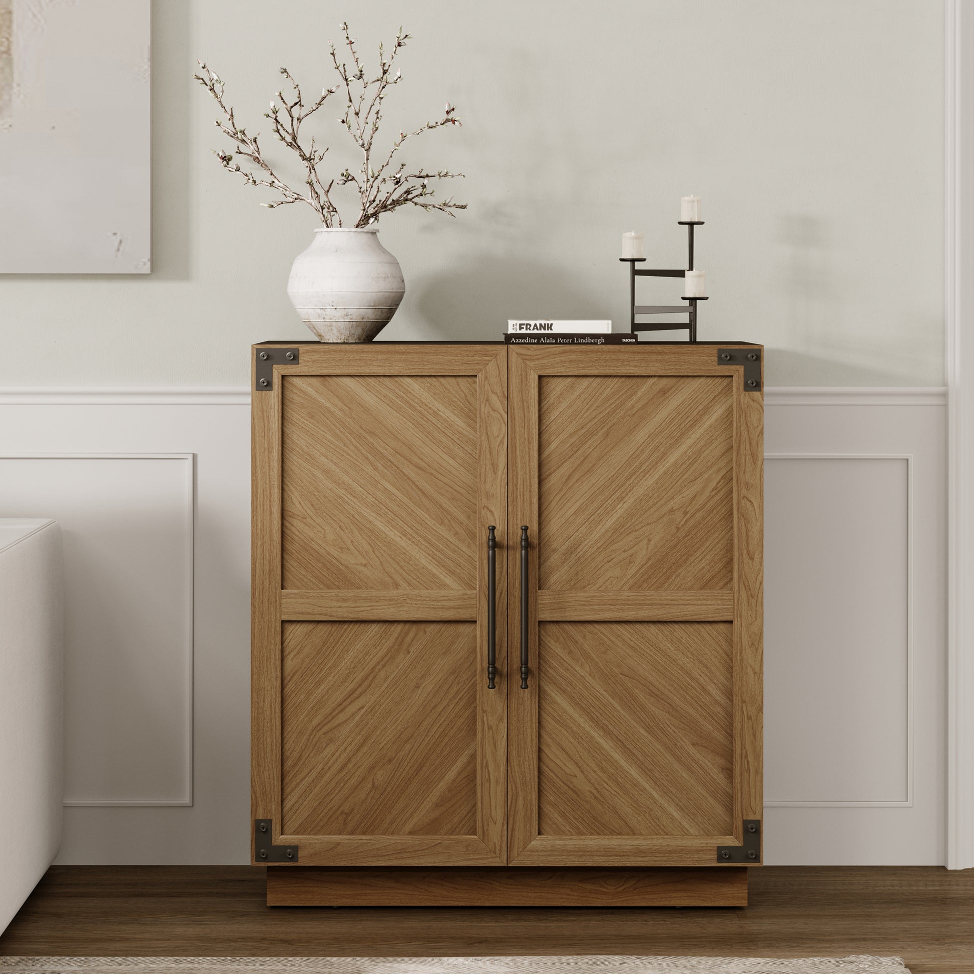 Willow Rustic Sideboard Buffet Cabinet