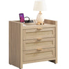 Savanna 3 Drawer Nightstand - Sicotas