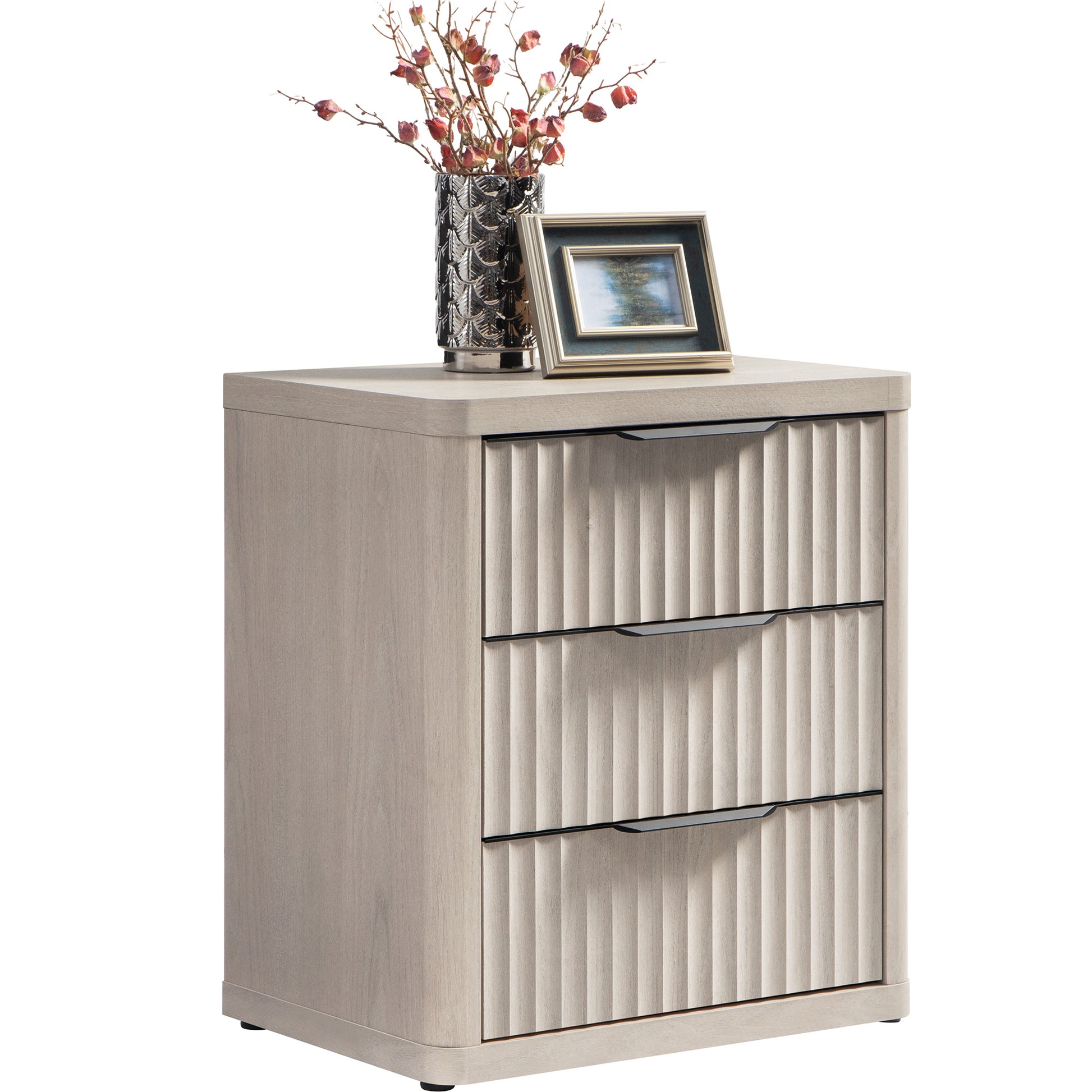 Cas Nightstands, 3 Drawers