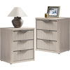 Cas Nightstands, 3 Drawers