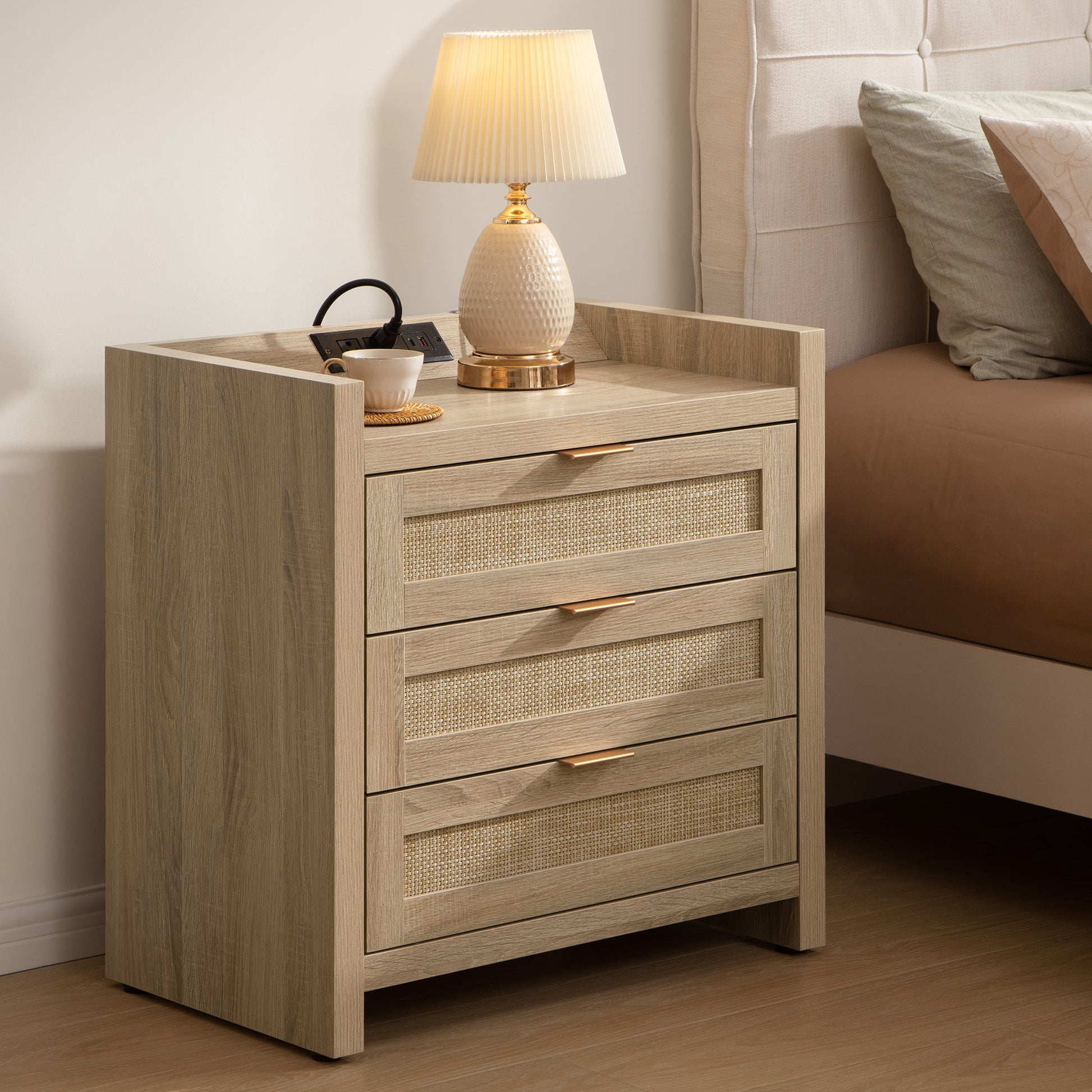 Savanna Wood Dresser, 3 Drawers