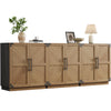 Willow Rustic Sideboard Buffet Cabinet - Sicotas