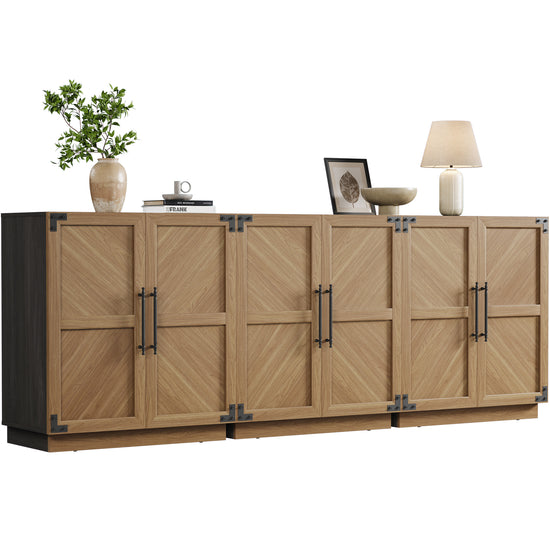 Willow Rustic Sideboard Buffet Cabinet