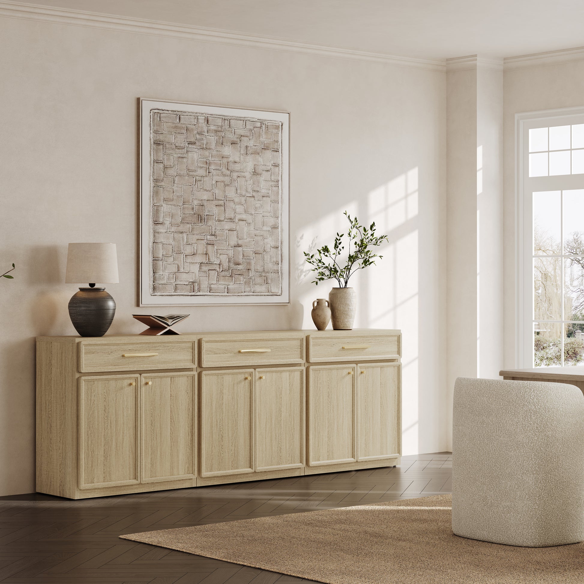 Crescent Sideboard, 2 Doors