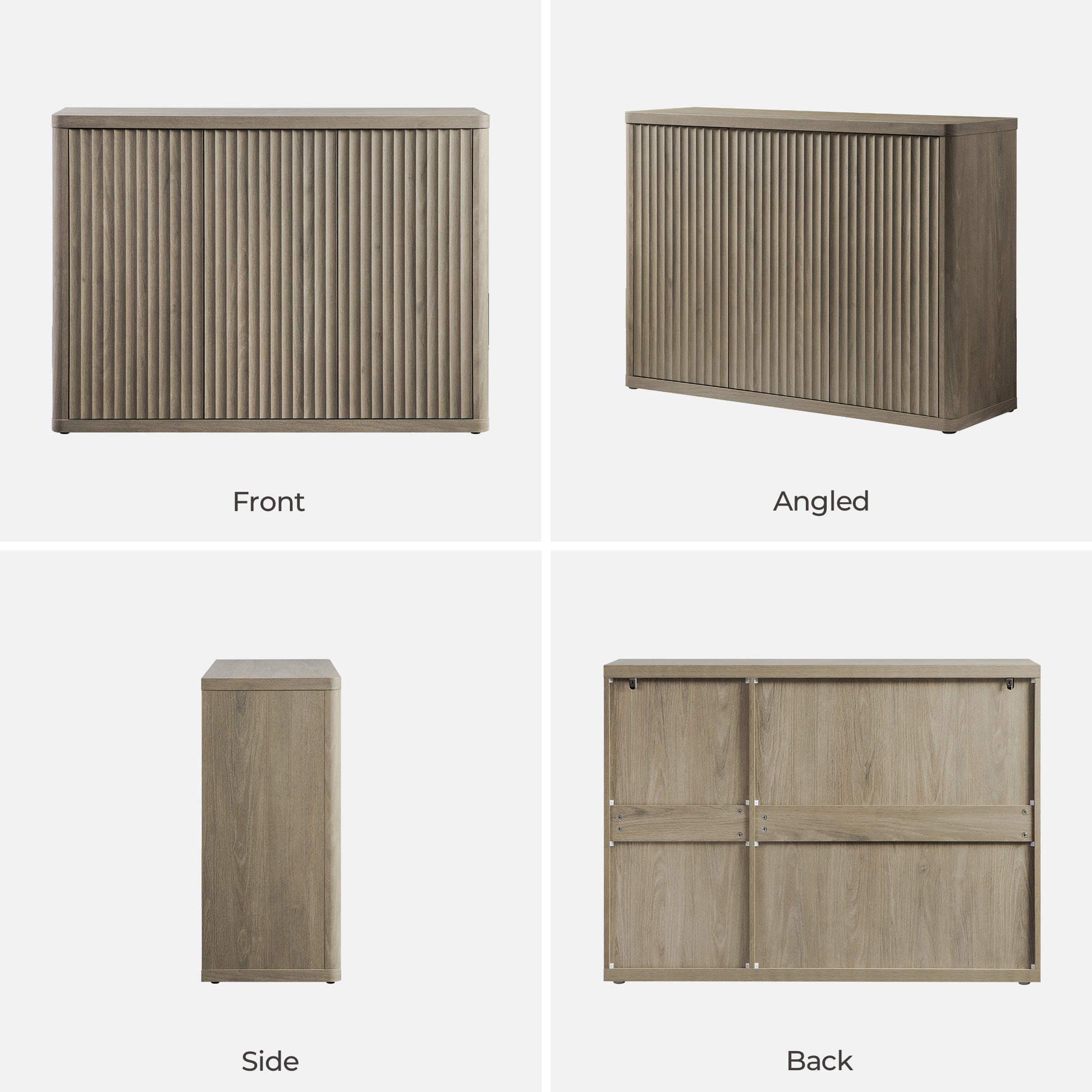 Cas Sideboard with 3 Doors - Sicotas