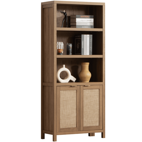 Savanna 5-Tier Tall Bookcase - Sicotas