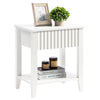 Opus White Nightstands - Sicotas