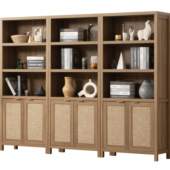 Savanna 5-Tier Tall Bookcase - Sicotas