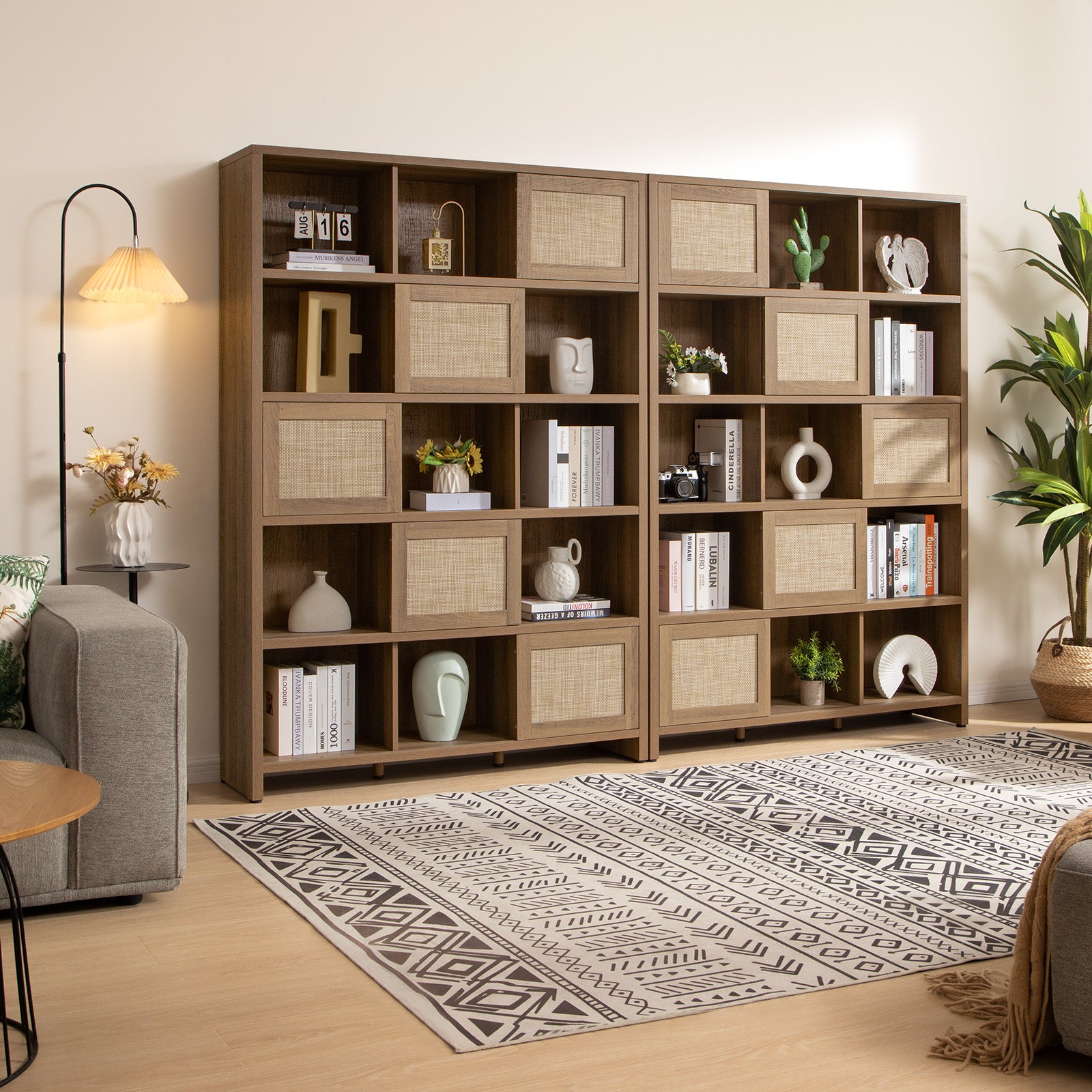 Savanna Rattan Bookcase