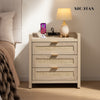 Savanna 3 Drawer Nightstand - Sicotas