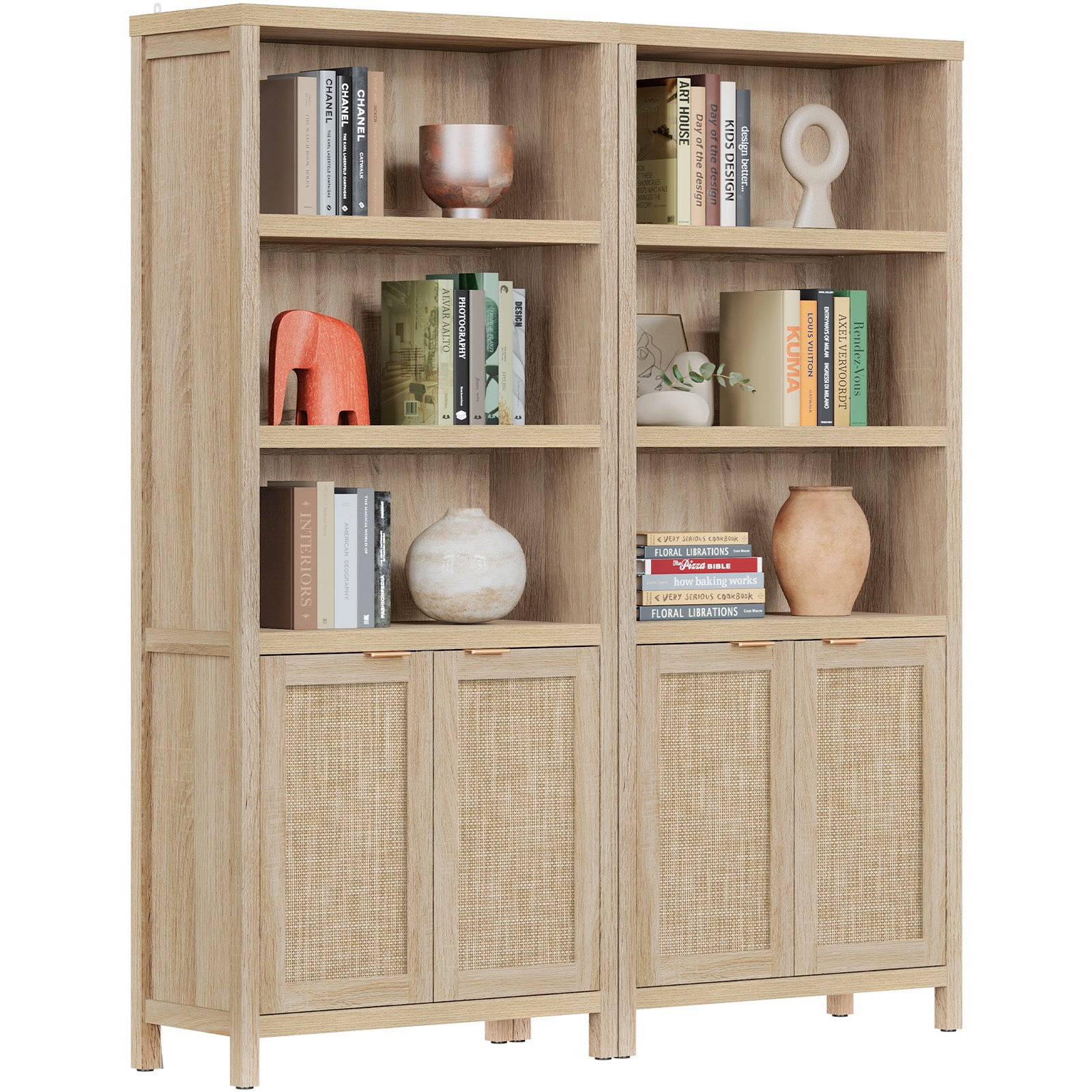 Savanna 70.9Inch Wood Bookcase