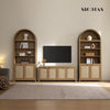 Savanna Arched Bookcase - Sicotas