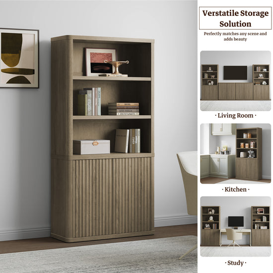 Cas Bookcases with 2 Doors - Sicotas