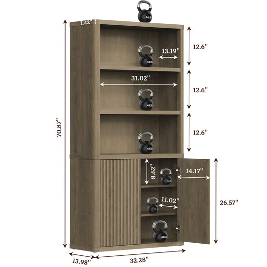 Cas Bookcases with 2 Doors - Sicotas