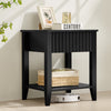 Opus White Nightstands - Sicotas