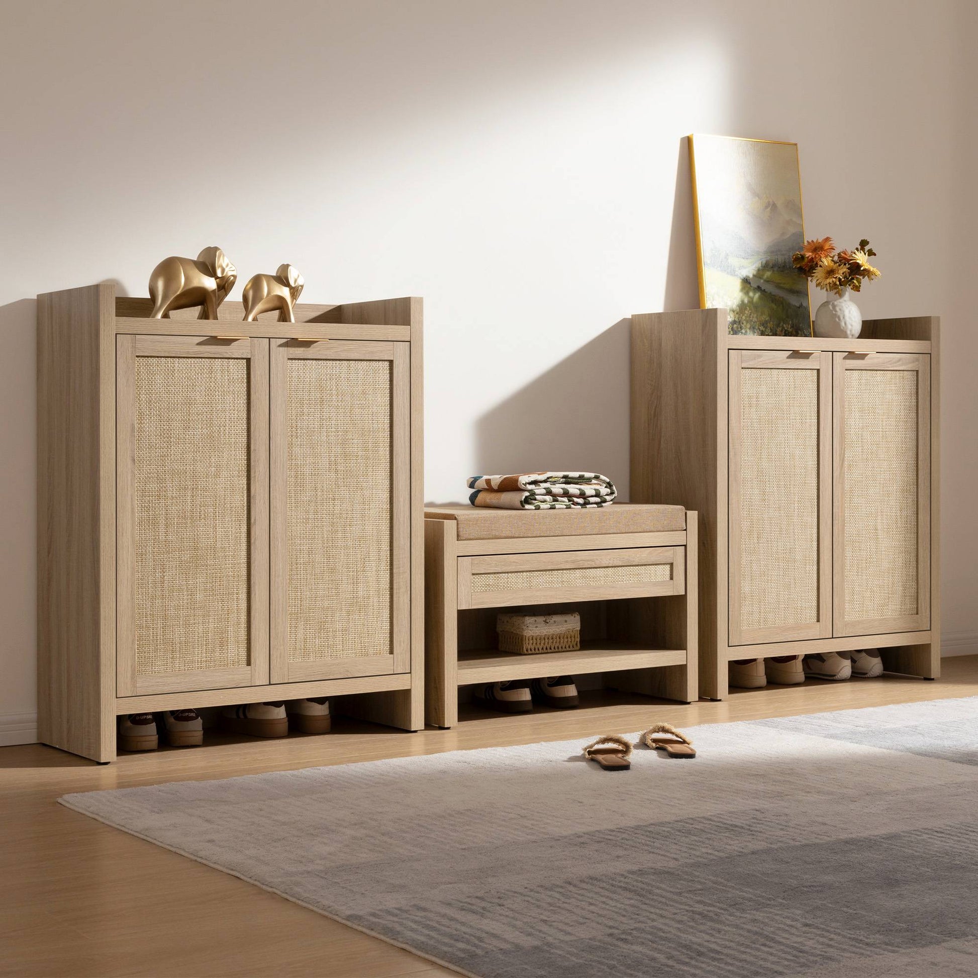 Savanna Shoe Cabinet, 2 Doors