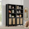 Savanna 70.9'' Tall Black Bookcase - Sicotas