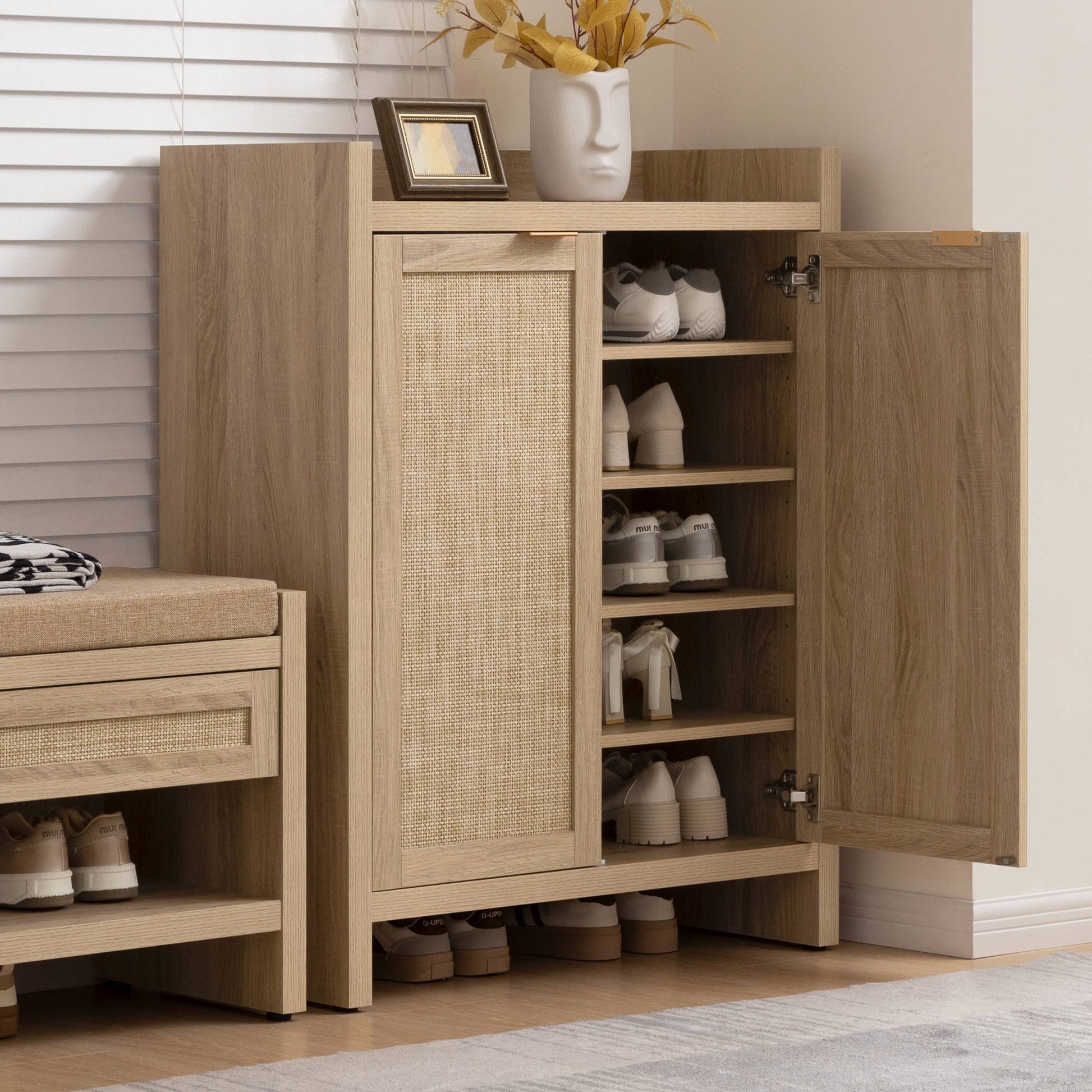 Savanna Shoe Cabinet, 2 Doors