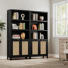 Savanna 70.9'' Tall Black Bookcase - Sicotas