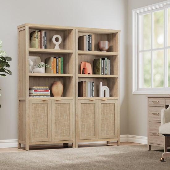 Savanna 70.9Inch Wood Bookcase