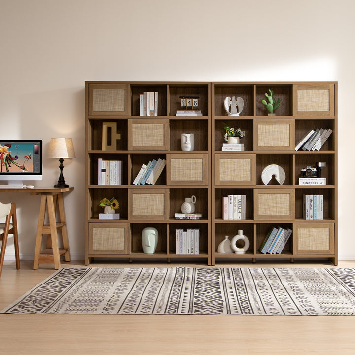 Savanna Rattan Bookcase