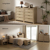 Savanna Wood Dresser, 4 Drawers - Sicotas