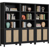 Savanna 70.9'' Tall Black Bookcase - Sicotas