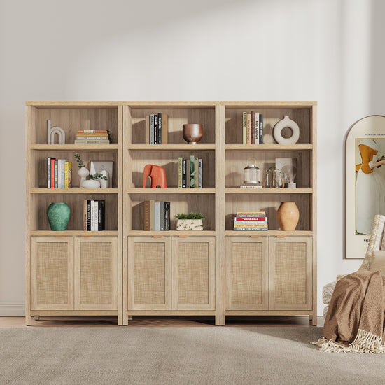 Savanna 70.9Inch Wood Bookcase