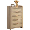 Savanna Wood Dresser, 5 Drawers - Sicotas