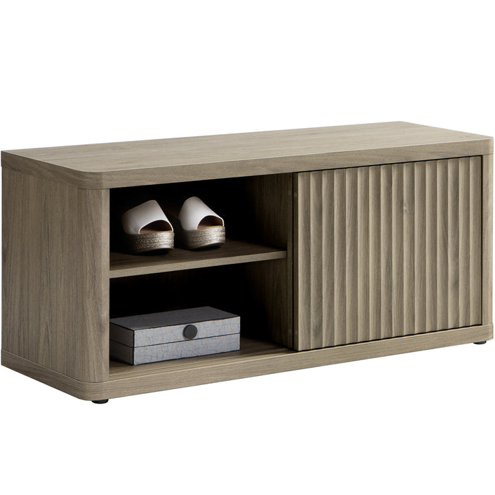 Cas Shoe Bench, Sliding Door