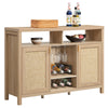 Savanna Bar Cabinet with Glass Holder - Sicotas