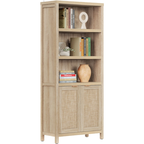 Savanna 70.9Inch Wood Bookcase