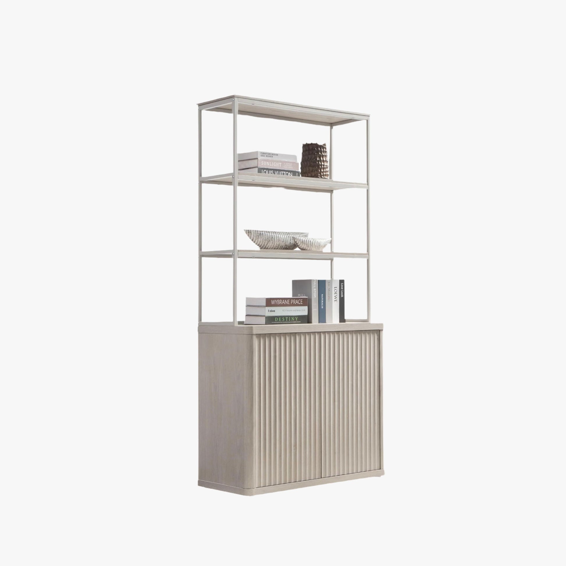 Cas Book shelf with Storage