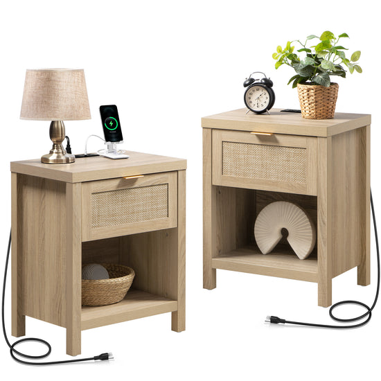 Savanna Nightstands with Drawer