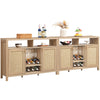 Savanna Bar Cabinet with Glass Holder - Sicotas