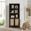 Savanna 70.9'' Tall Black Bookcase - Sicotas