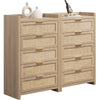 Savanna Wood Dresser, 5 Drawers - Sicotas