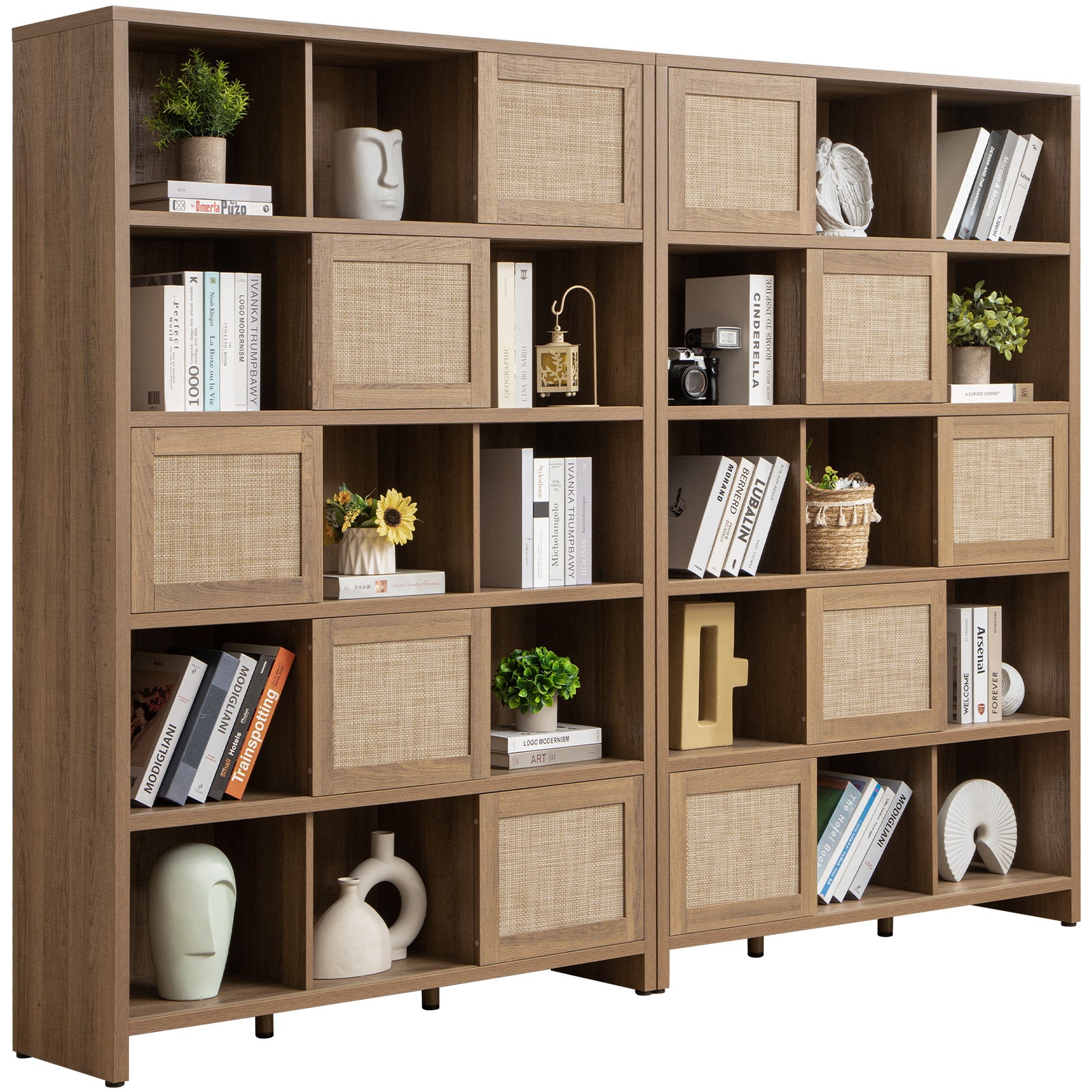 Savanna Rattan Bookcase