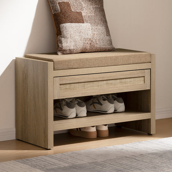 Savanna Shoe Bench with Storage