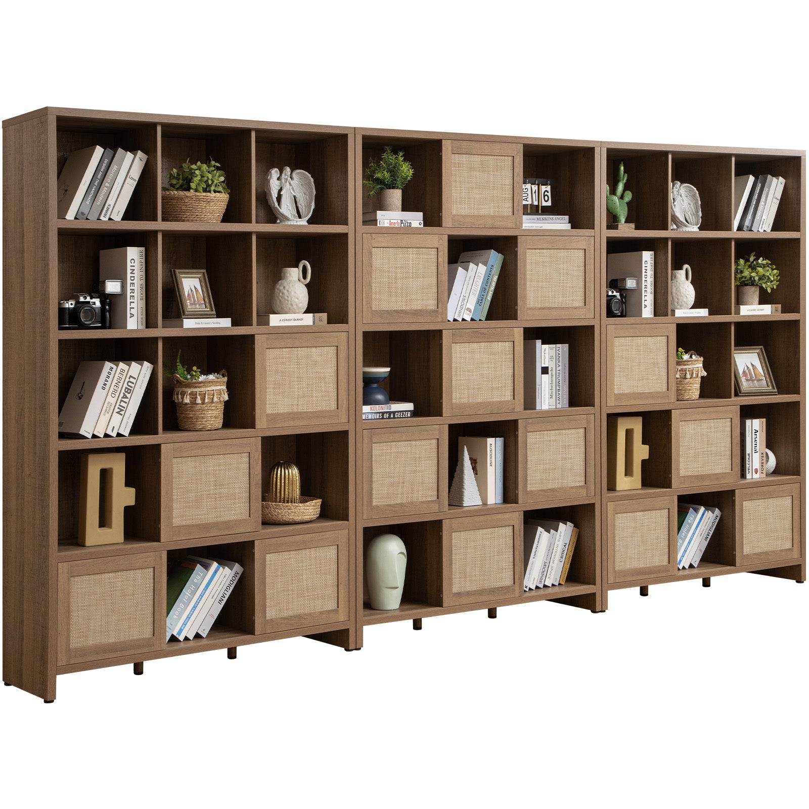 Savanna Rattan Bookcase