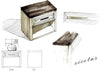 Stria Night Stands with Storage - Sicotas