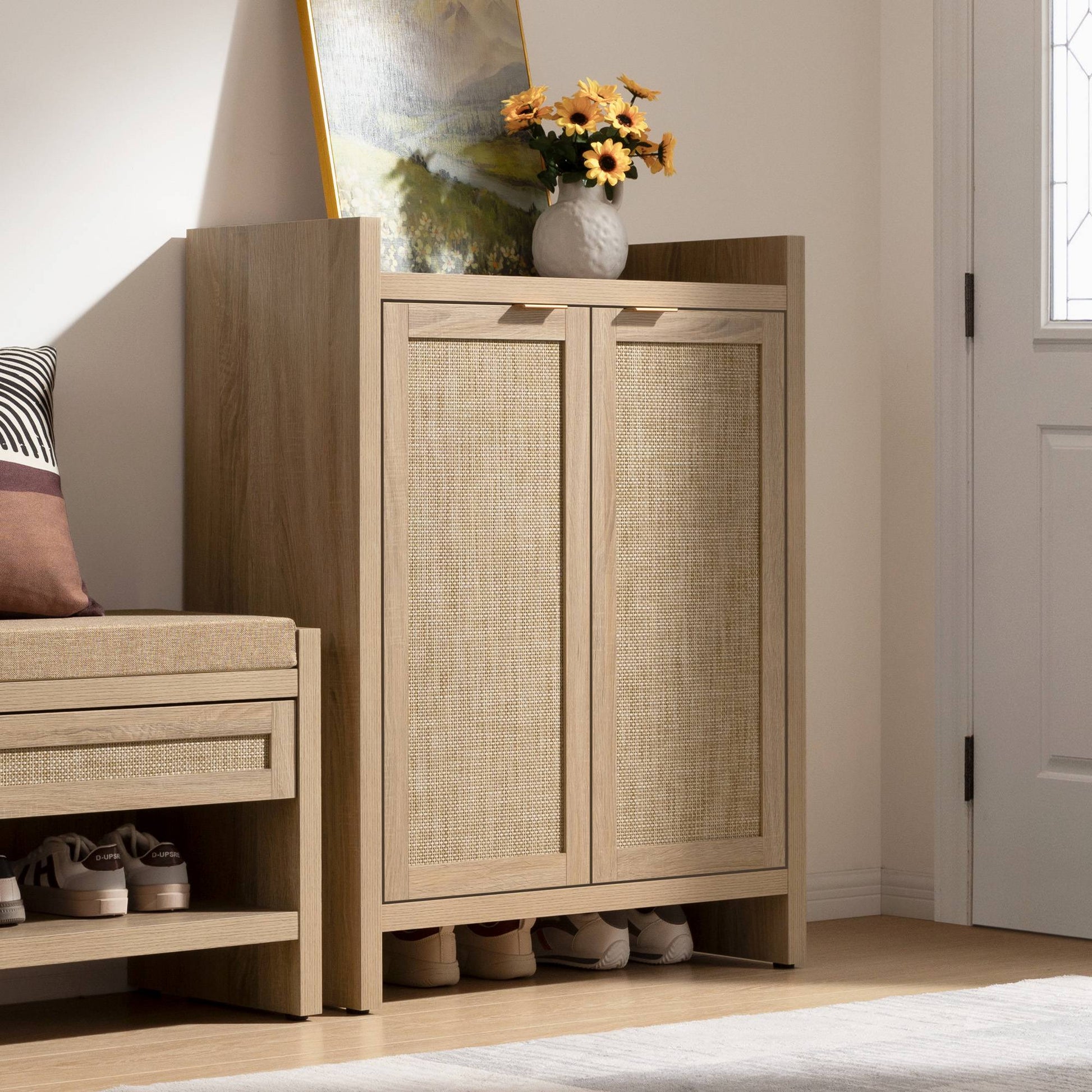 Savanna Shoe Cabinet, 2 Doors