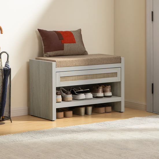 Savanna Shoe Bench with Storage