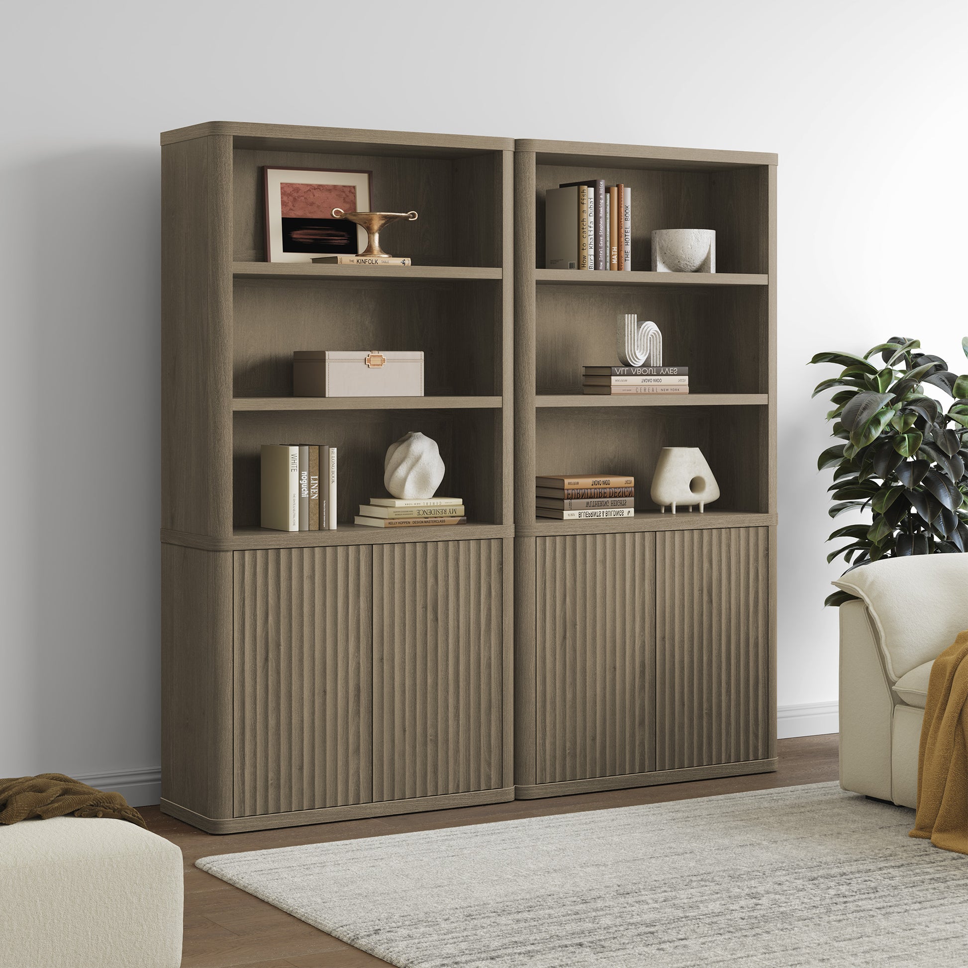 Cas Bookcases with 2 Doors - Sicotas