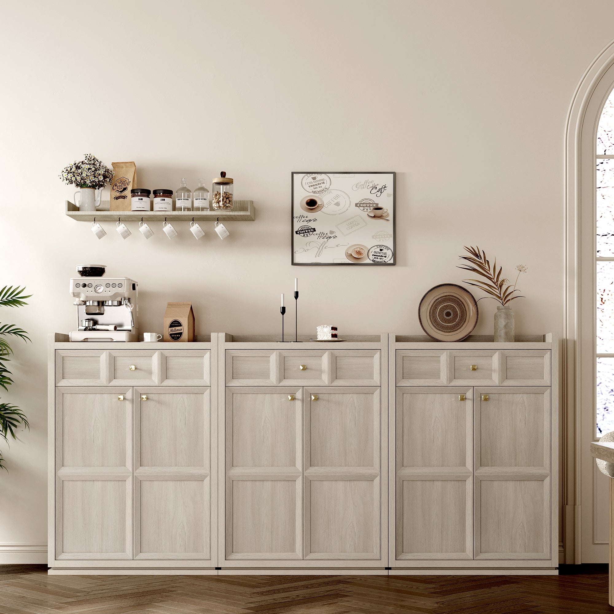 Helio Tall Buffet Cabinet 48.6Inch SICOTAS