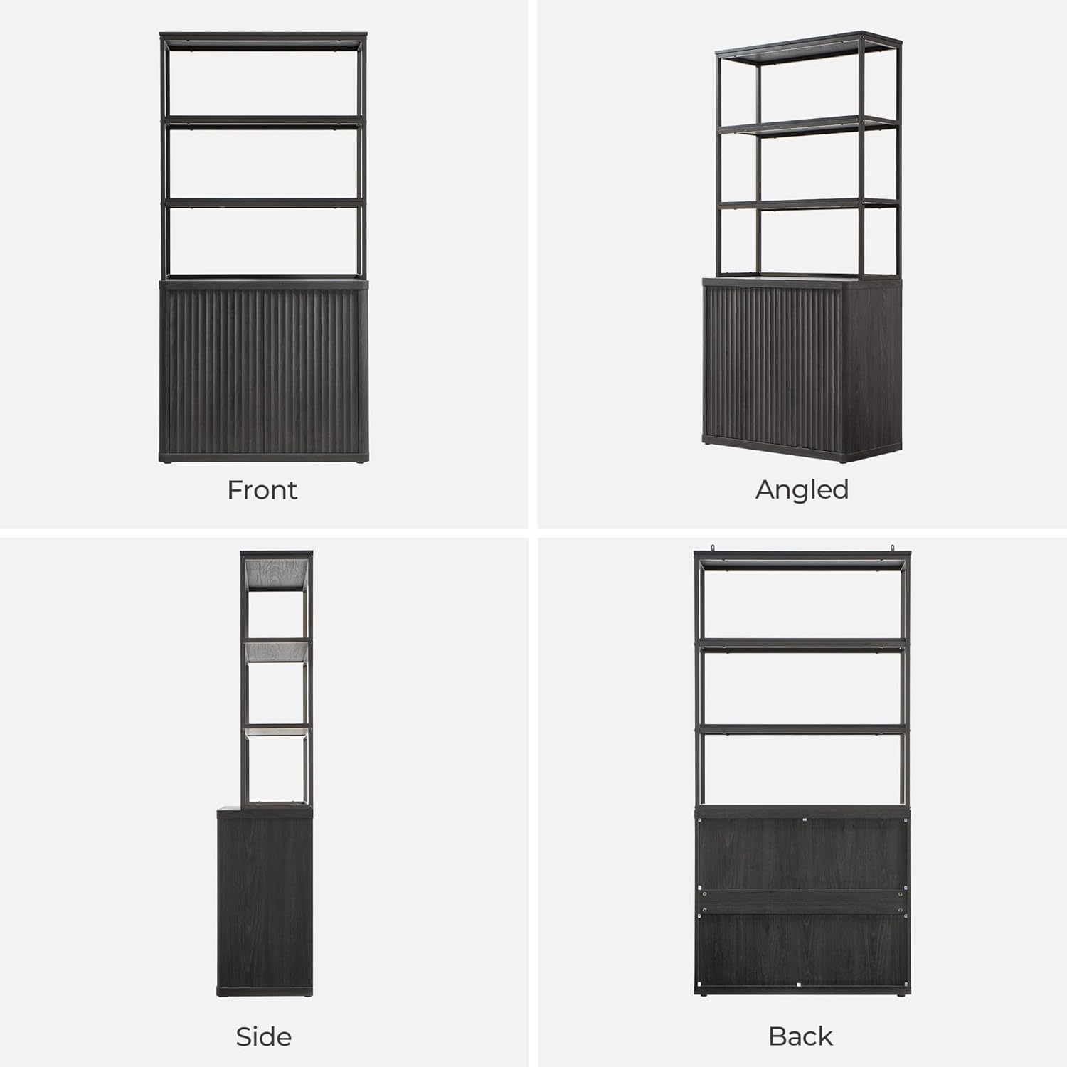 Cas Book shelf with Storage