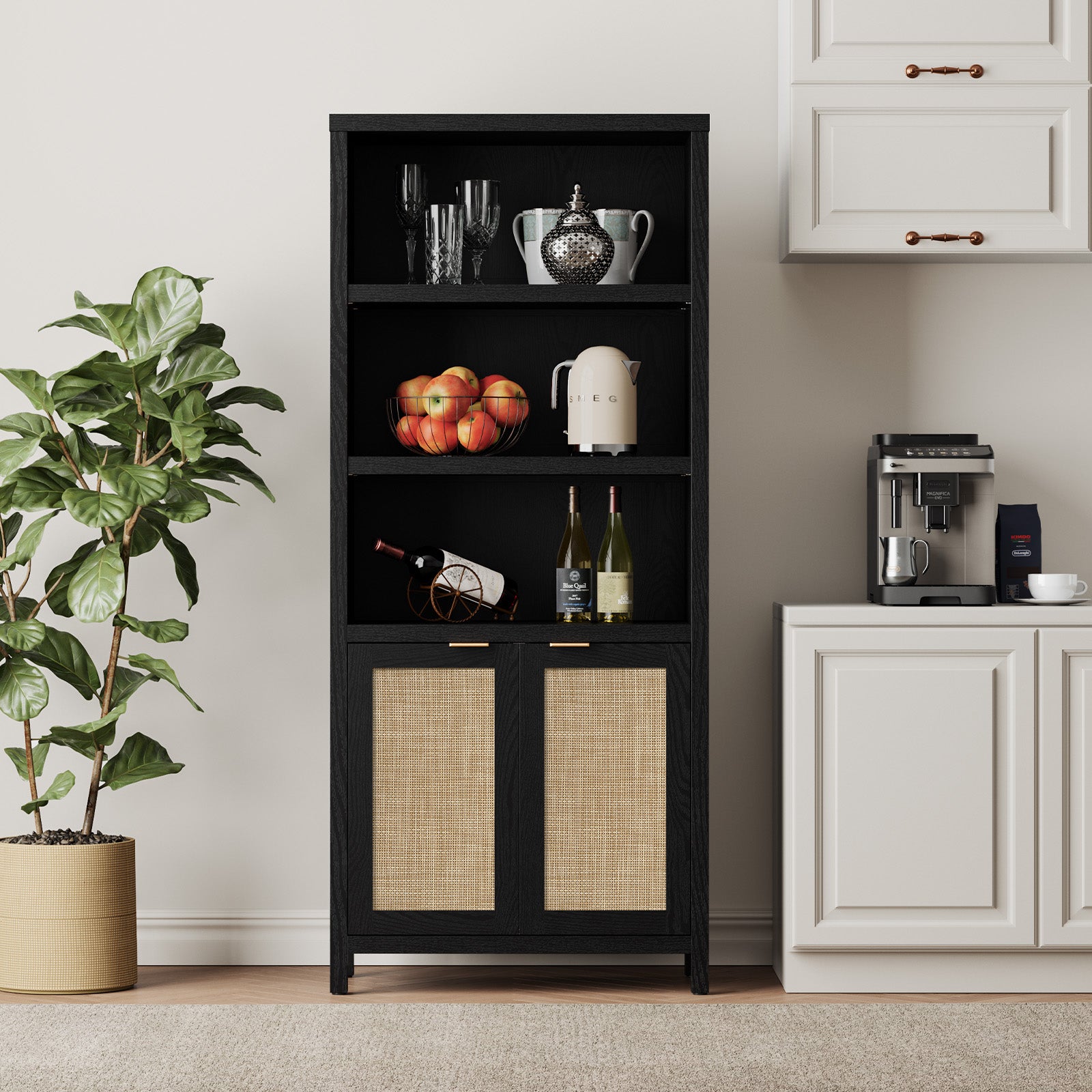 Savanna 5-Tier Large Bookcase