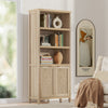 Savanna 70.9Inch Wood Bookcase - Sicotas