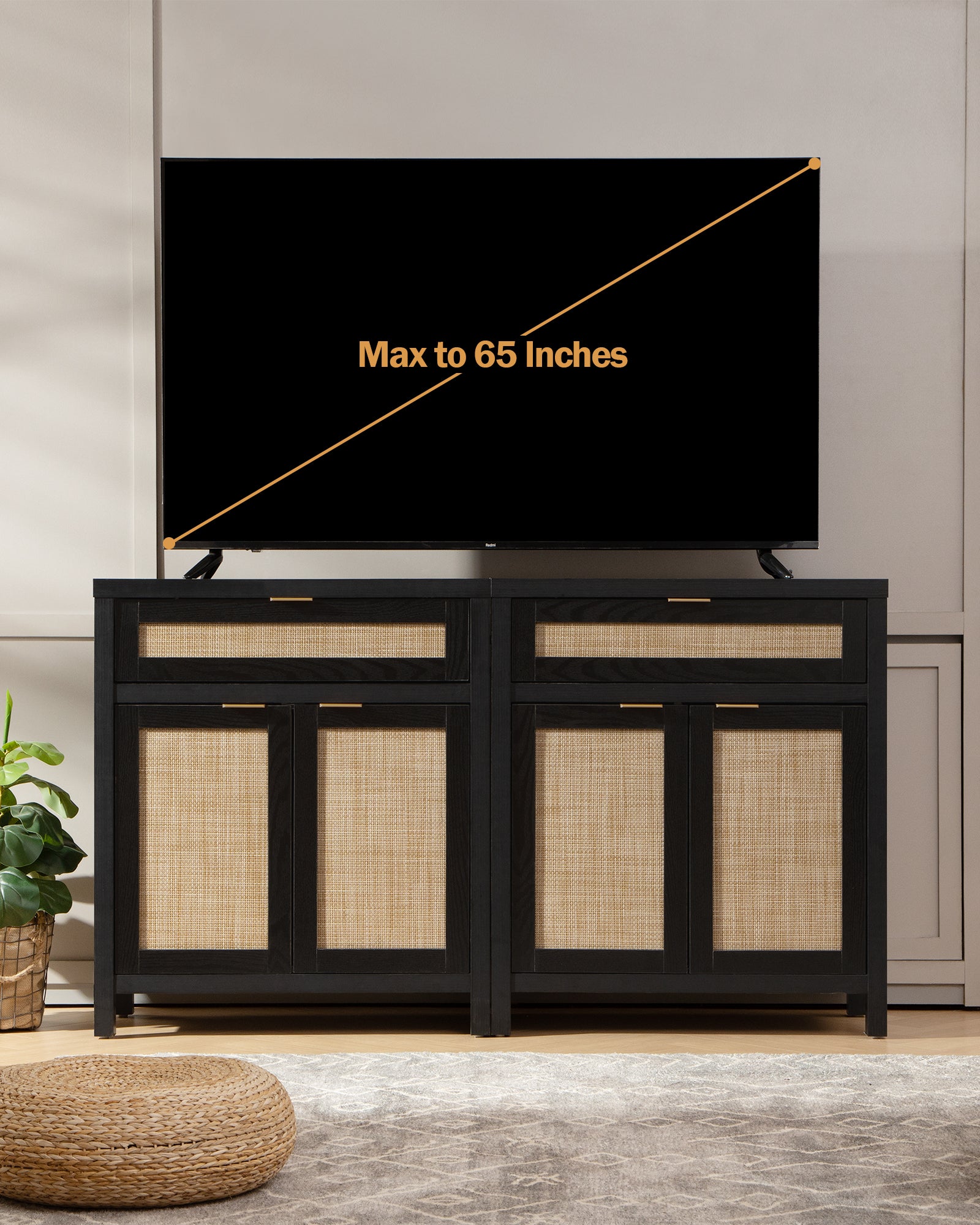 Savanna Buffet Cabinet with Storage - Sicotas